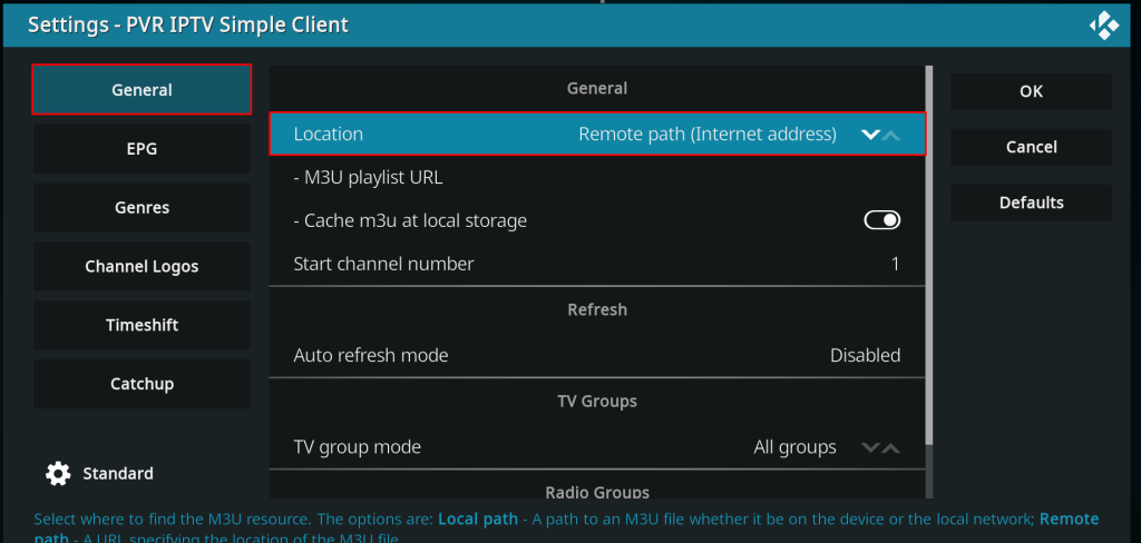 Enter the Monster IPTV M3U URL