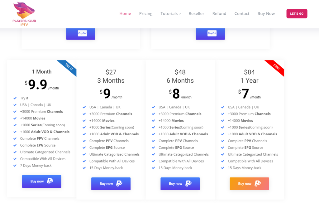 Select your affordable plan