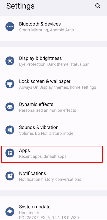 Click on Install Unknown Apps