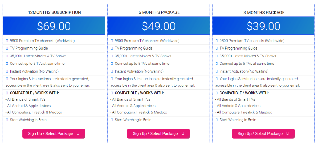 Subscribe to Pulse IPTV